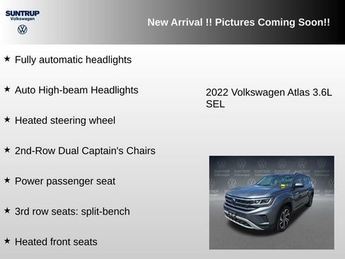 Used 2022 Volkswagen Atlas SEL image 11