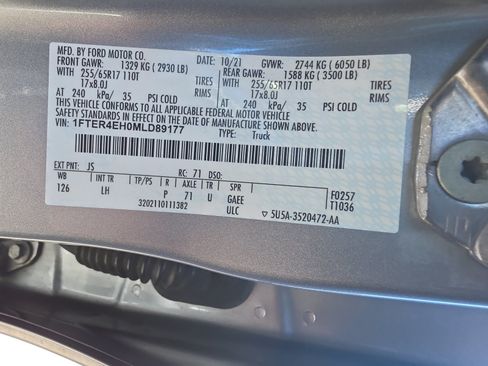 Used 2021 Ford Ranger XLT w/ Equipment Group 301A Mid RWD image 34