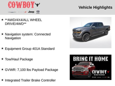 Used 2024 Ford F150 Tremor w/ Tow/Haul Package AWD/4WD image 5
