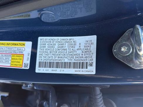 Used 2025 Honda Civic Sport image 32