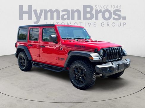 Used 2021 Jeep Wrangler Unlimited Sport AWD/4WD image 1