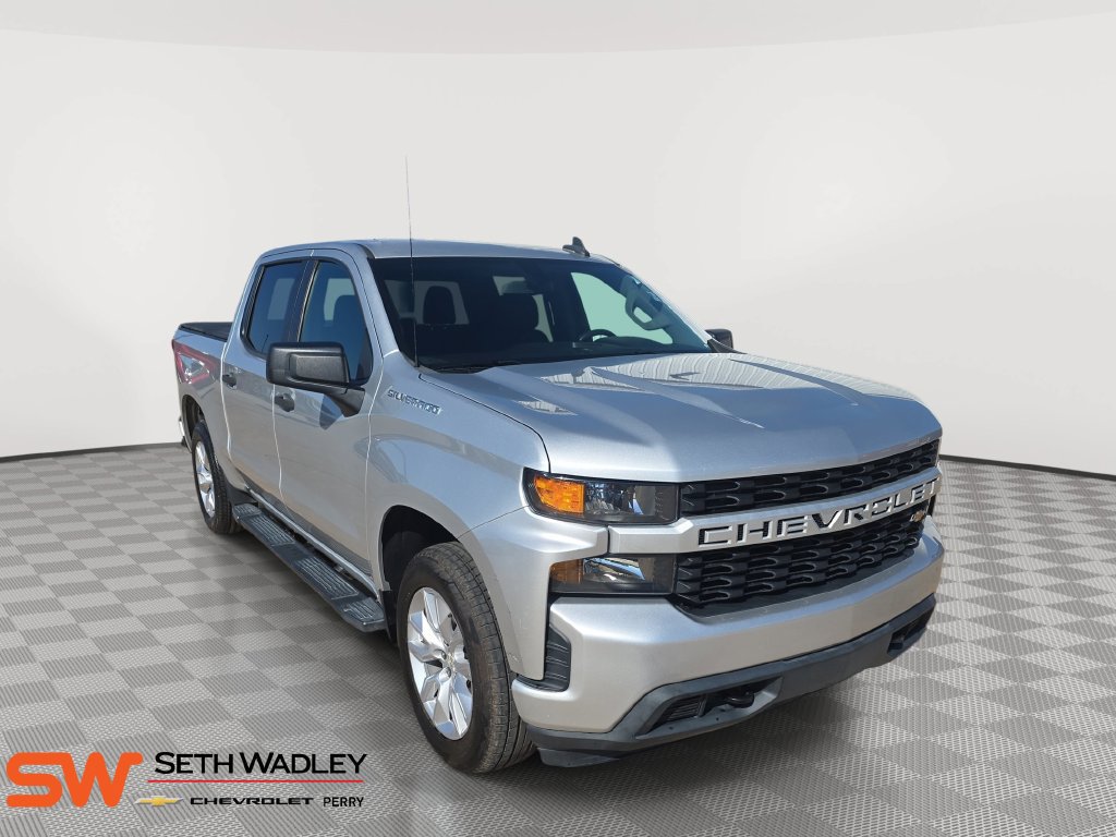 Used 2021 Chevrolet Silverado 1500 Custom RWD image 1