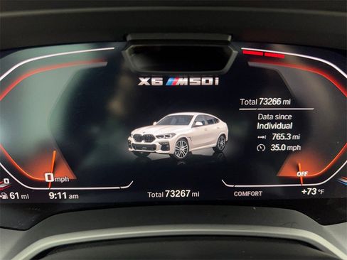 Used 2021 BMW X6 M50i w/ Executive Package image 61