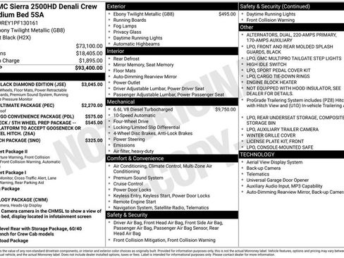 Used 2023 GMC Sierra 2500 Denali w/ Denali Black Diamond Edition image 4