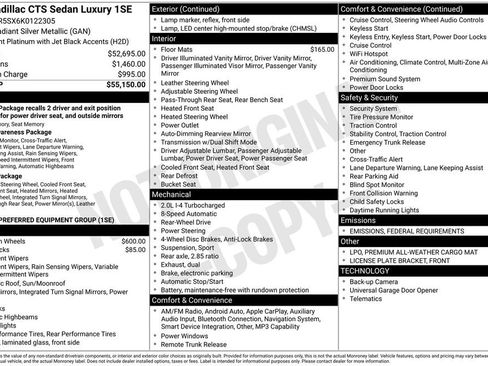 Used 2019 Cadillac CTS Luxury image 3