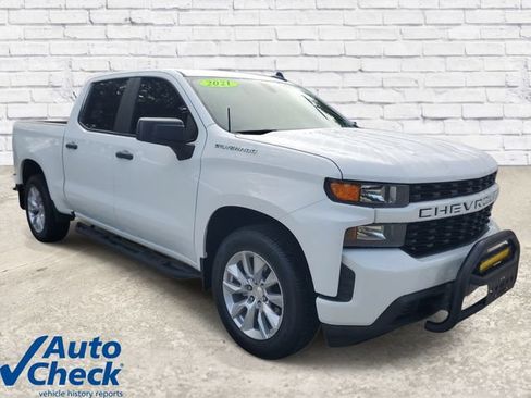 Certified 2021 Chevrolet Silverado 1500 Custom RWD image 5
