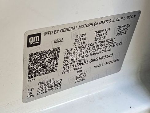 Used 2022 Chevrolet Silverado 1500 ZR2 w/ Technology Package image 30