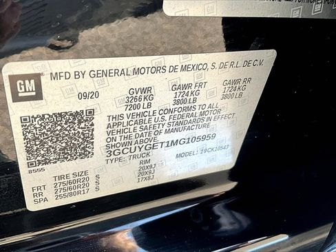 Certified 2021 Chevrolet Silverado 1500 LTZ image 17