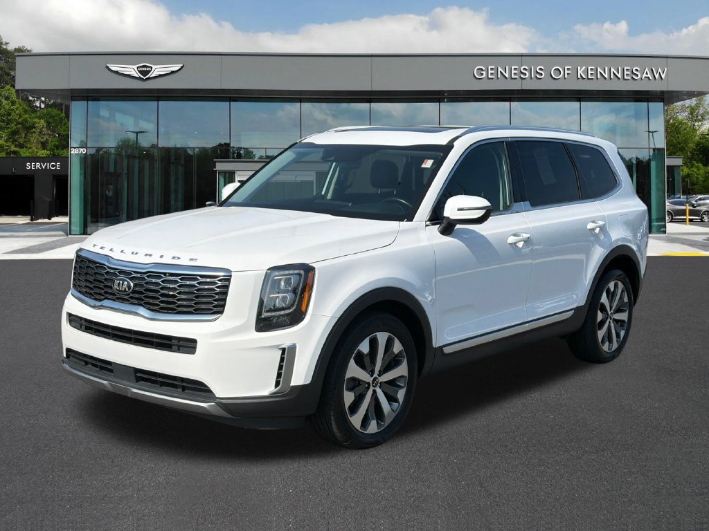 Used 2021 Kia Telluride EX w/ EX Premium Package FWD image 3