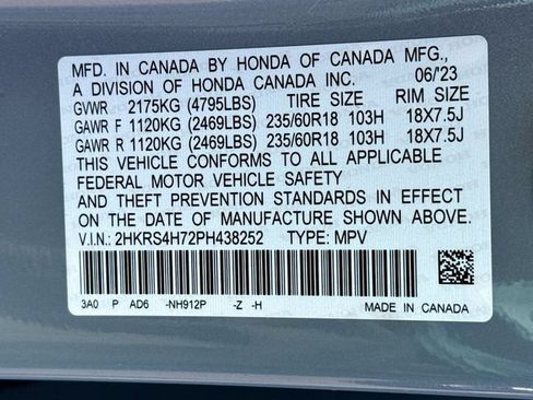 Certified 2023 Honda CR-V EX-L image 37