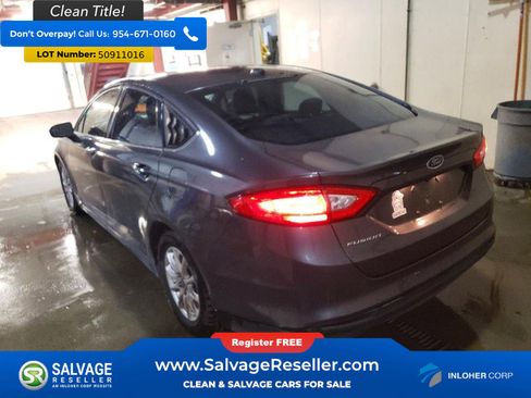 Used 2015 Ford Fusion S FWD image 3