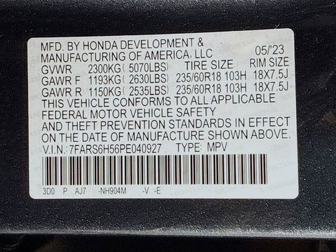 Certified 2023 Honda CR-V Sport image 40
