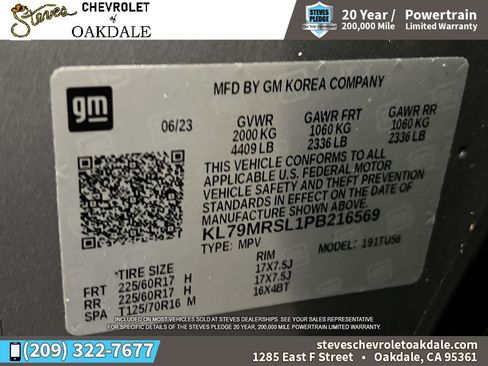 Certified 2023 Chevrolet TrailBlazer LT w/ Convenience Package image 34