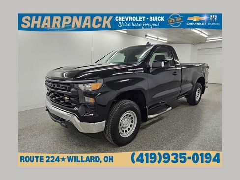 Certified 2025 Chevrolet Silverado 1500 W/T w/ WT Safety Package AWD/4WD image 1