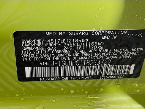 New 2026 Subaru Impreza RS image 23