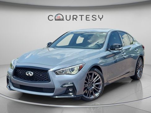 Certified 2024 INFINITI Q50 Red Sport 400 RWD image 1