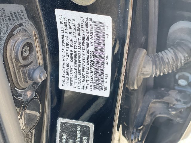 Used 2016 Honda Civic EX-L image 25