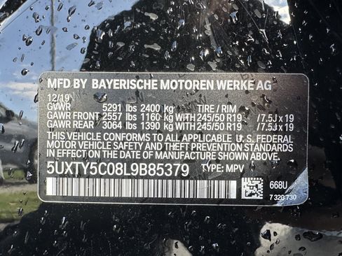 Used 2020 BMW X3 xDrive30i w/ Premium Package image 34