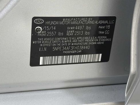 Used 2015 Hyundai Sonata Limited FWD image 11