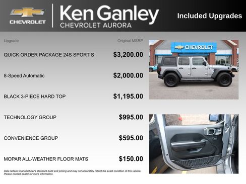 Used 2018 Jeep Wrangler Unlimited Sport S AWD/4WD image 6