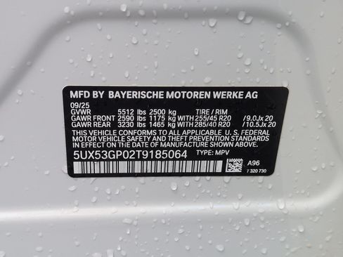 Used 2026 BMW X3 xDrive30i w/ Convenience Package AWD/4WD image 34