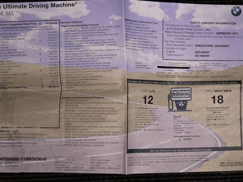 Used 2006 BMW M5 RWD image 26