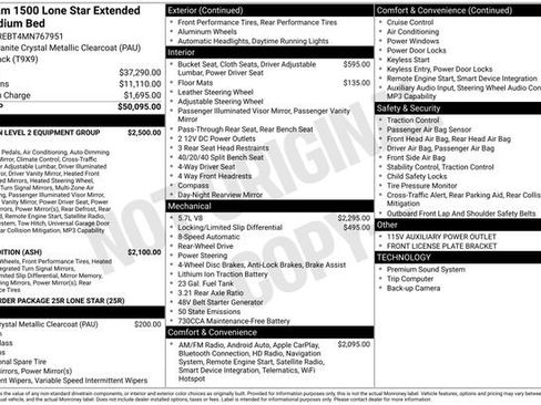 Used 2021 RAM 1500 Lone Star RWD image 31