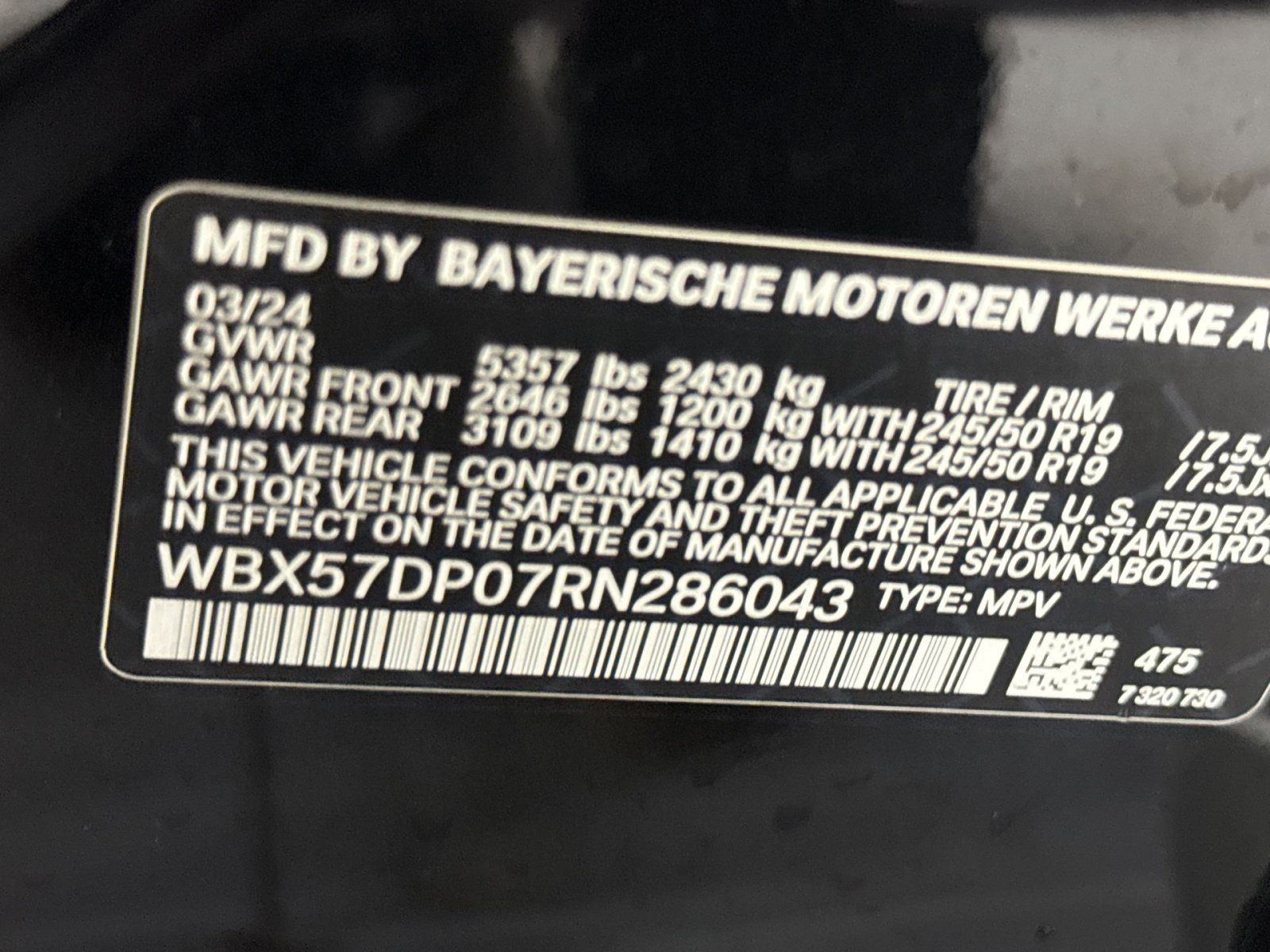 Used 2024 BMW X3 xDrive30i w/ Premium Package w/ZPA AWD/4WD image 30