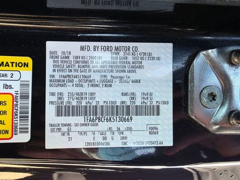 Used 2019 Ford Mustang GT w/ GT Performance Package image 30