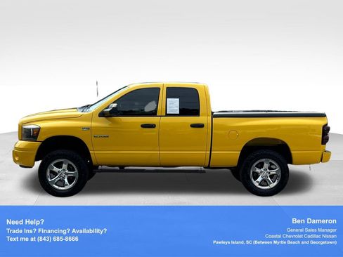 Used 2008 Dodge Ram 1500 Truck SLT w/ Navigation Convenience Group AWD/4WD image 14