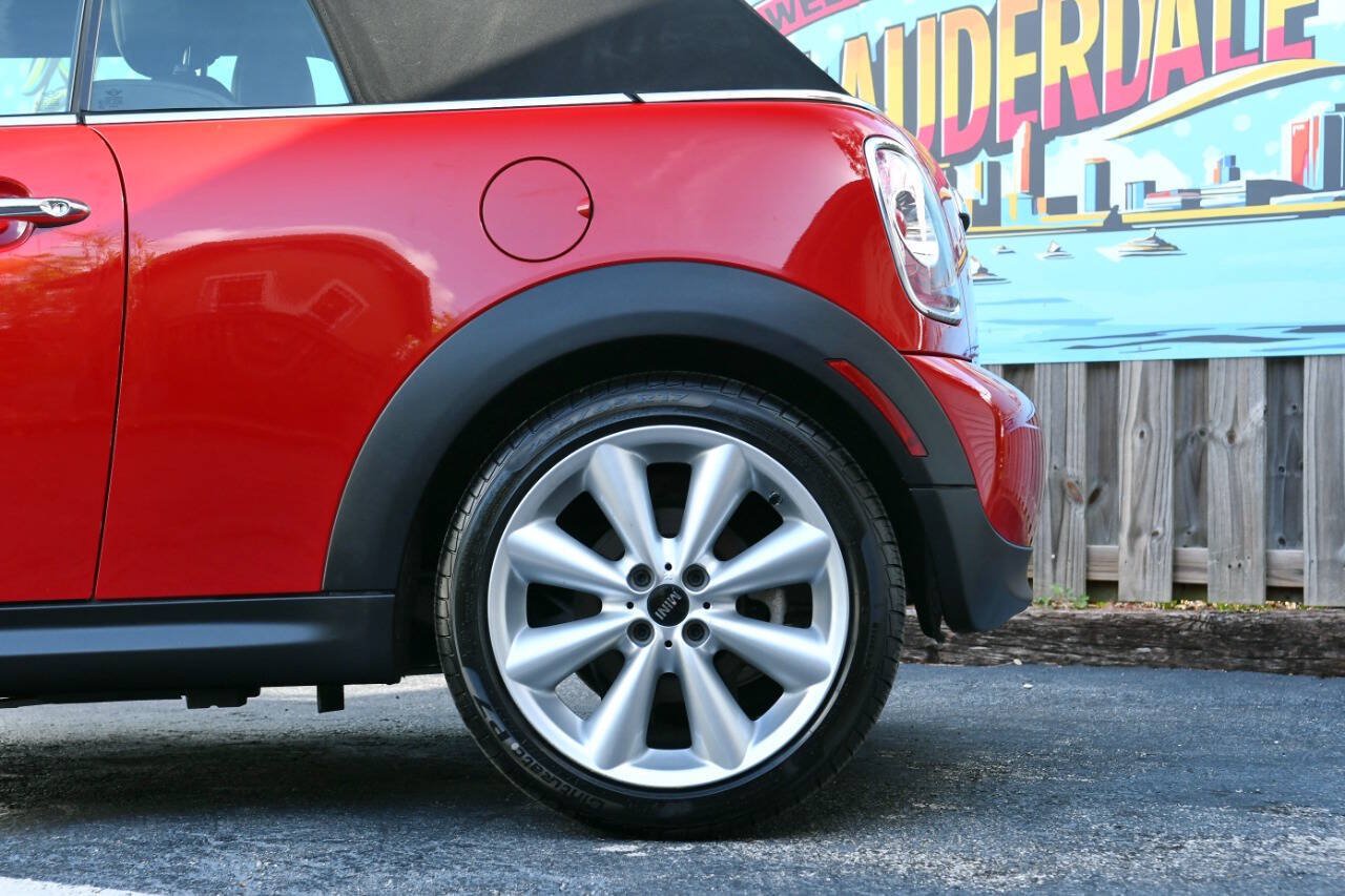 Used 2015 MINI Cooper Convertible w/ Sport Package FWD image 8