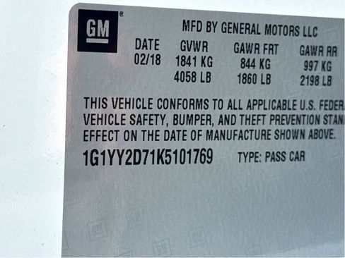 Used 2019 Chevrolet Corvette Grand Sport image 26