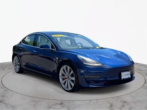 Used 2019 Tesla Model 3 Long Range AWD/4WD image 1