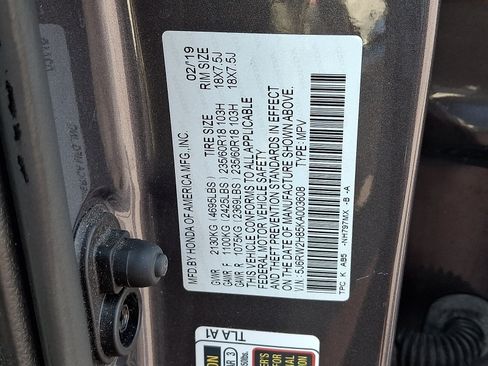 Certified 2019 Honda CR-V EX-L image 18