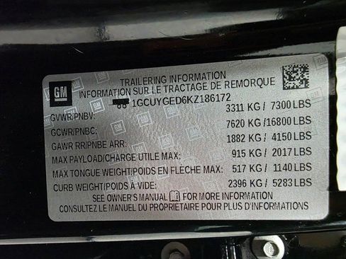 Used 2019 Chevrolet Silverado 1500 LTZ image 46