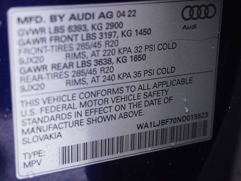 Used 2022 Audi Q7 2.0T Premium Plus image 65