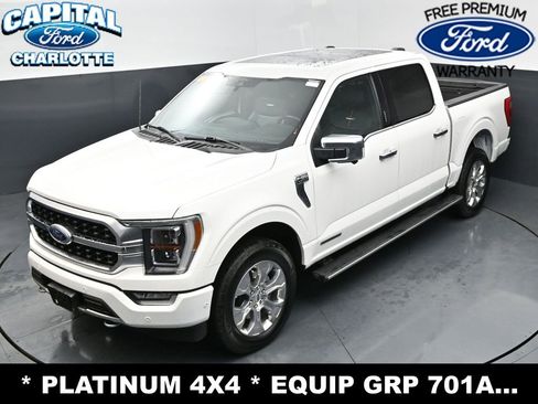 Used 2021 Ford F150 Platinum w/ Equipment Group 701A High AWD/4WD image 31