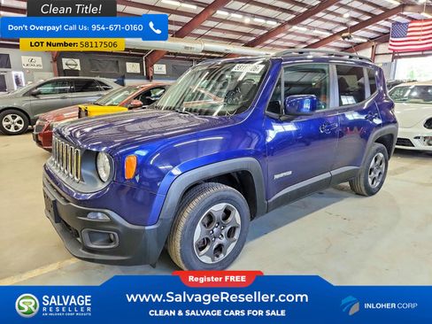 Used 2016 Jeep Renegade Latitude AWD/4WD image 1