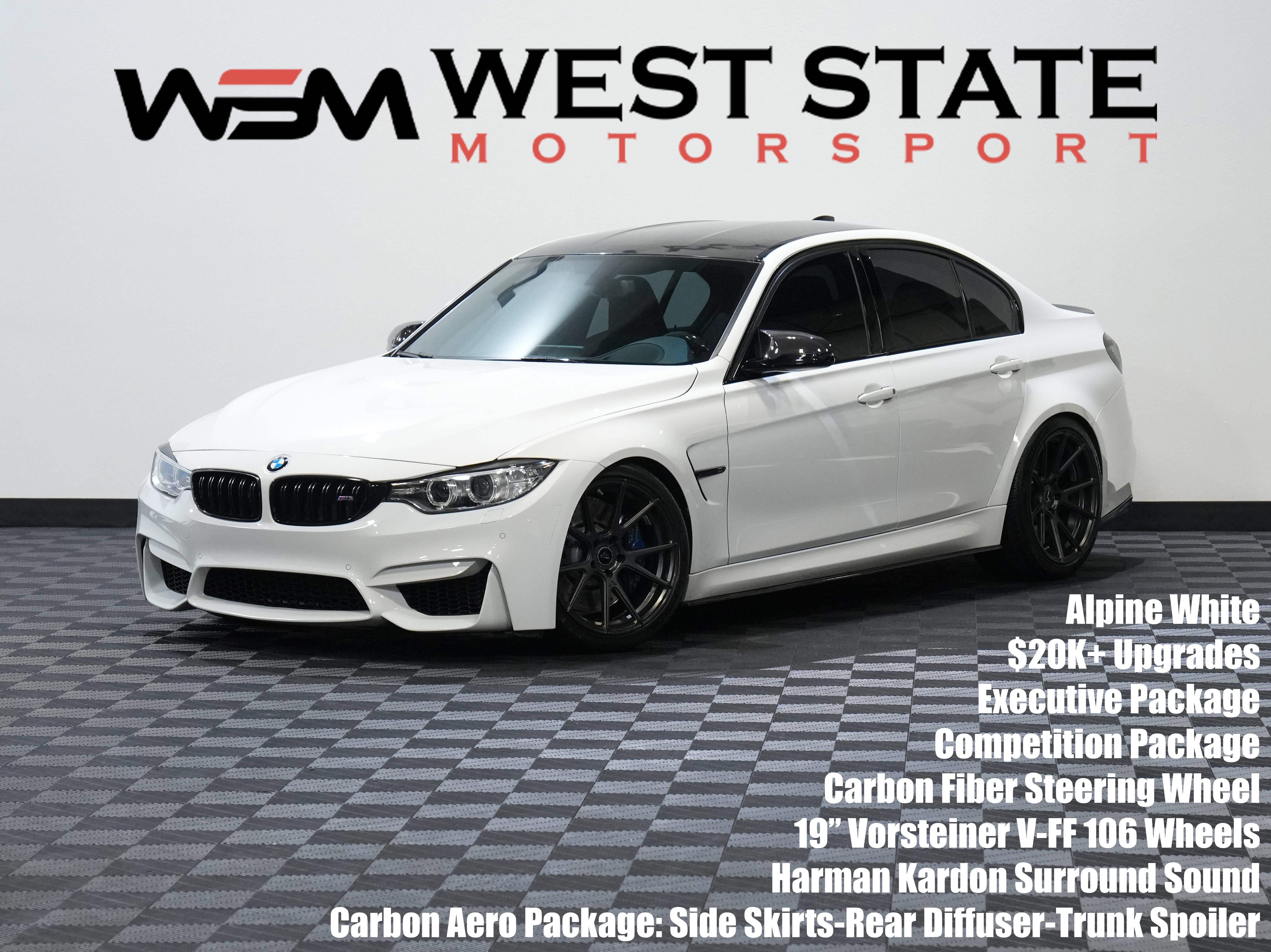 Used 2017 BMW M3 RWD image 1