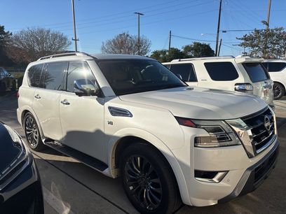 Used 2021 Nissan Armada Platinum w/ Captain's Chairs Package
