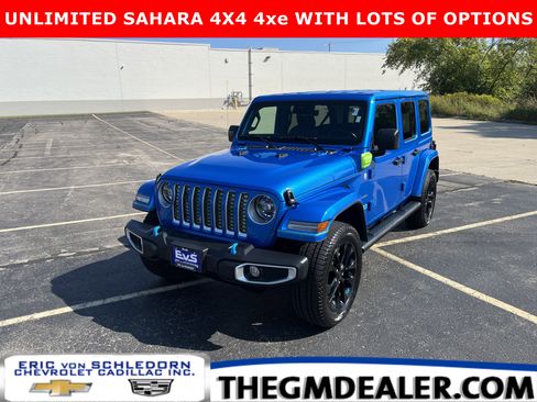 Used 2022 Jeep Wrangler Unlimited Sahara w/ Cold Weather Group image 1