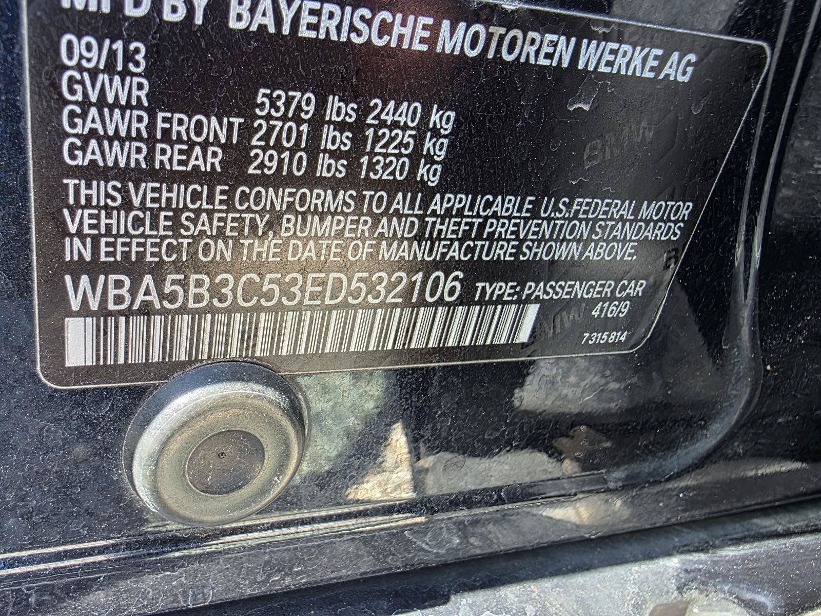 Used 2014 BMW 535i xDrive Sedan AWD/4WD image 18