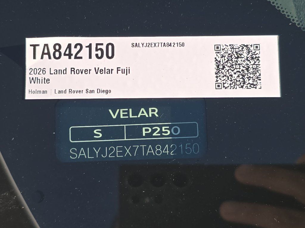 New 2026 Land Rover Range Rover Velar S AWD/4WD image 36