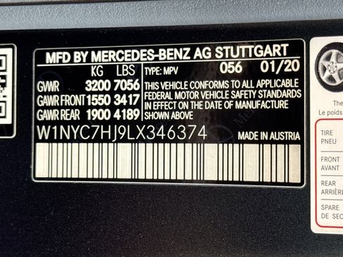 Used 2020 Mercedes-Benz G 63 AMG 4MATIC image 32