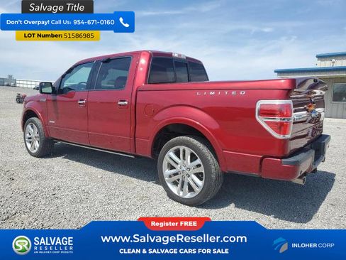 Used 2013 Ford F150 Limited AWD/4WD image 3