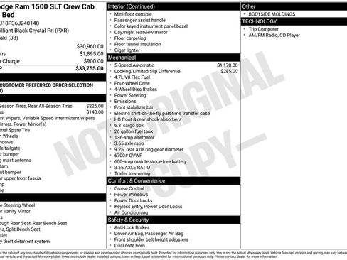 Used 2006 Dodge Ram 1500 Truck SLT image 2