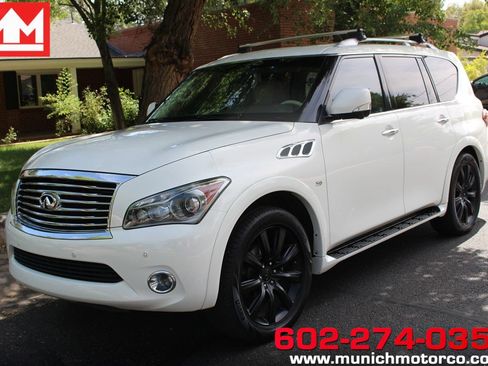 Used 2014 INFINITI QX80 4WD w/ Theater Package image 1