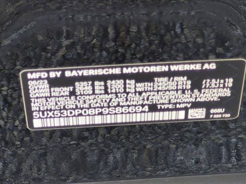 Certified 2023 BMW X3 xDrive30i w/ Convenience Package AWD/4WD image 26