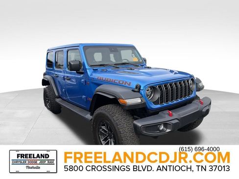 Used 2025 Jeep Wrangler Unlimited Rubicon w/ XTREMEE 35" Tire Package AWD/4WD image 1