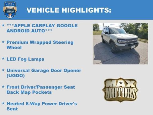 New 2025 Ford Bronco Sport Big Bend w/ Convenience Package image 12